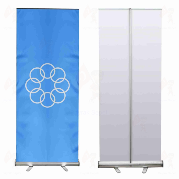 Eight Ringed Roll Up ve Banner