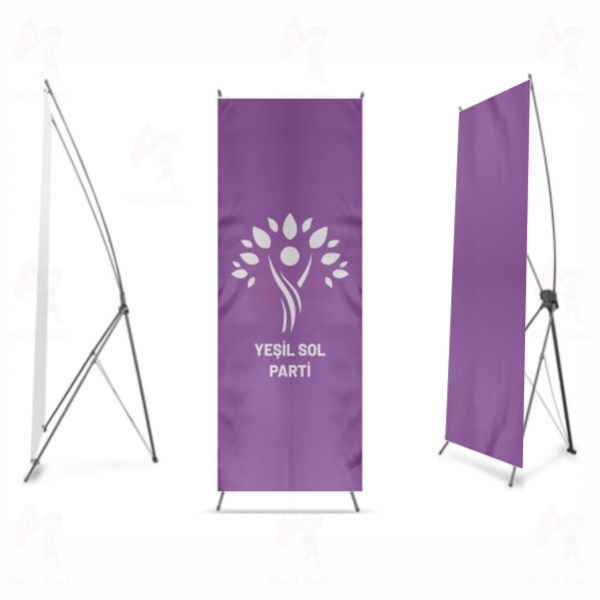 Mor Ye�il sol Parti X Banner Bask�